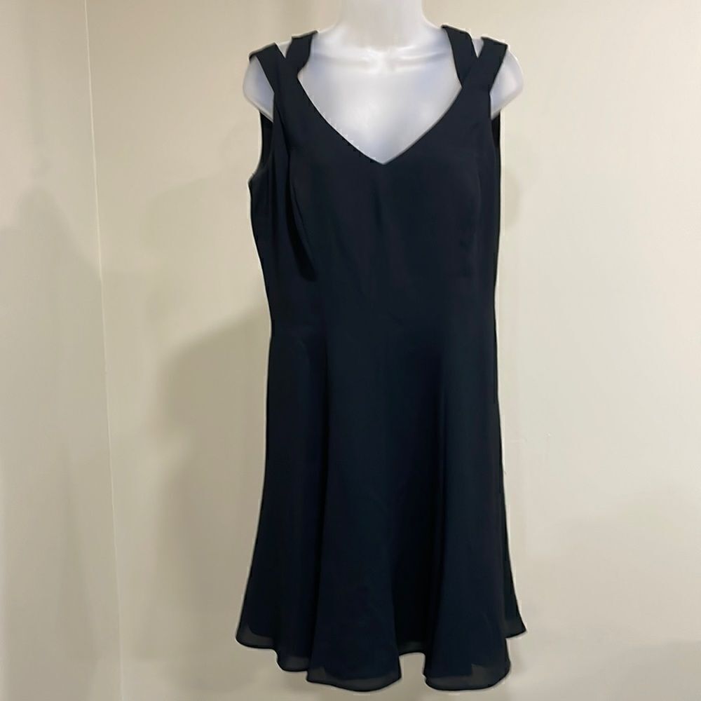 NWOT Carole Little black dress. Size 12 L Large